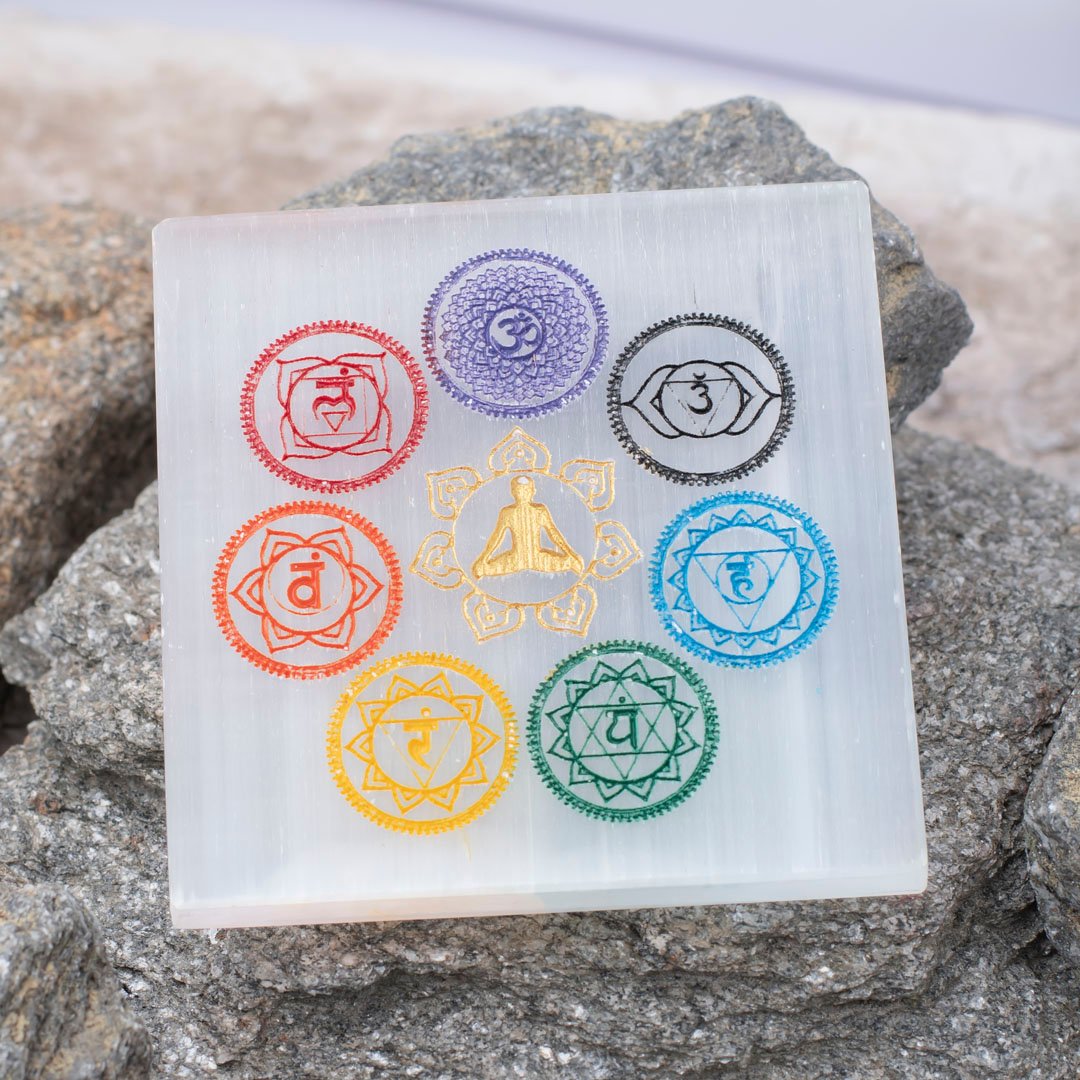 Selenite Plate